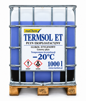 Glikol etylenowy −20°C 1000 l – gotowy płyn TERMSOL ET