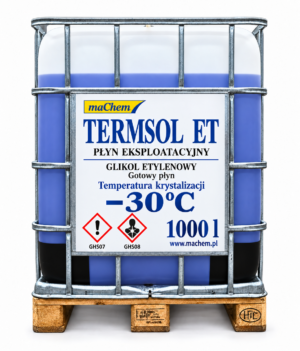 Glikol etylenowy −30°C 1000 l – gotowy płyn TERMSOL ET