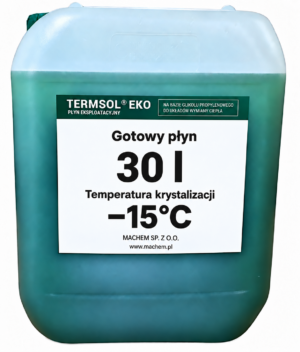Glikol propylenowy −15°C 30 l – gotowy płyn TERMSOL EKO