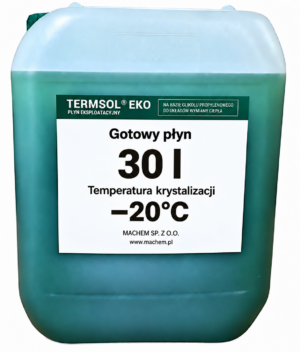 Glikol propylenowy −20°C 30 l – gotowy płyn TERMSOL EKO