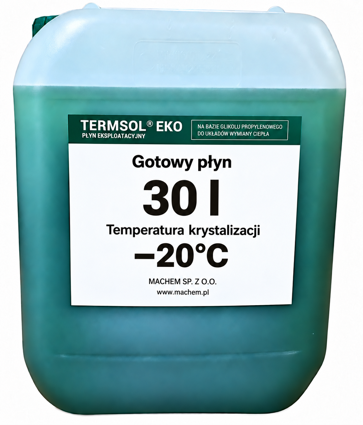 Glikol propylenowy −20°C 30 l – gotowy płyn TERMSOL EKO